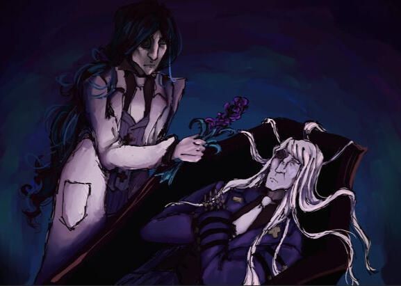 half body, two characters half body, two characters